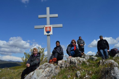 09. vrch Skalka-účastníci na vrchole