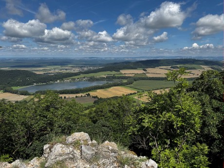 009_vodná nádrž Buková z hradu
