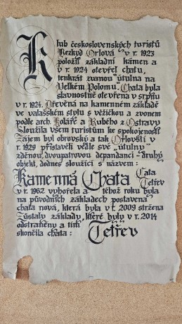 052_História Kamennej chaty (chaty Tetřev)