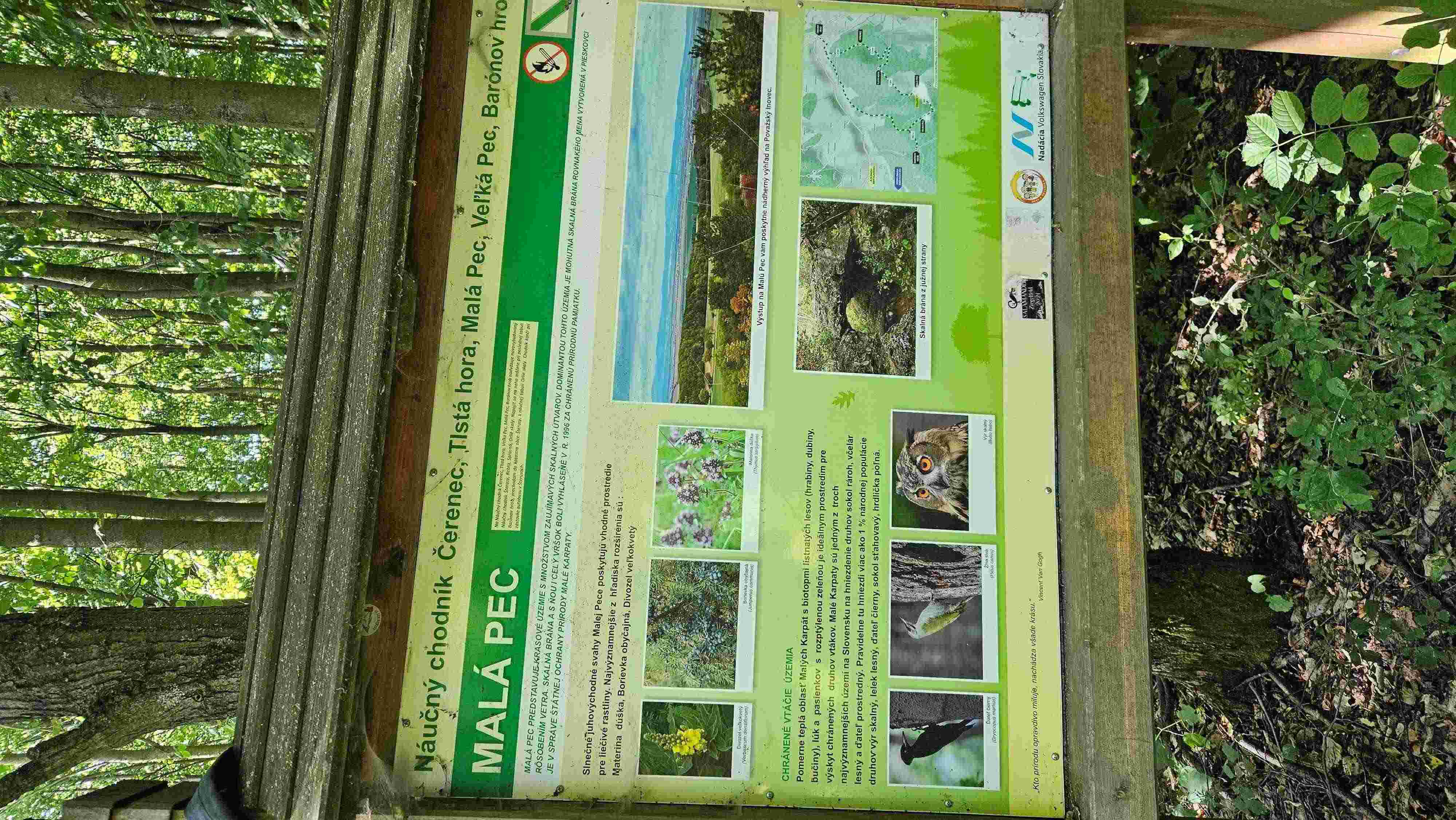 03 Infopanel Malá Pec