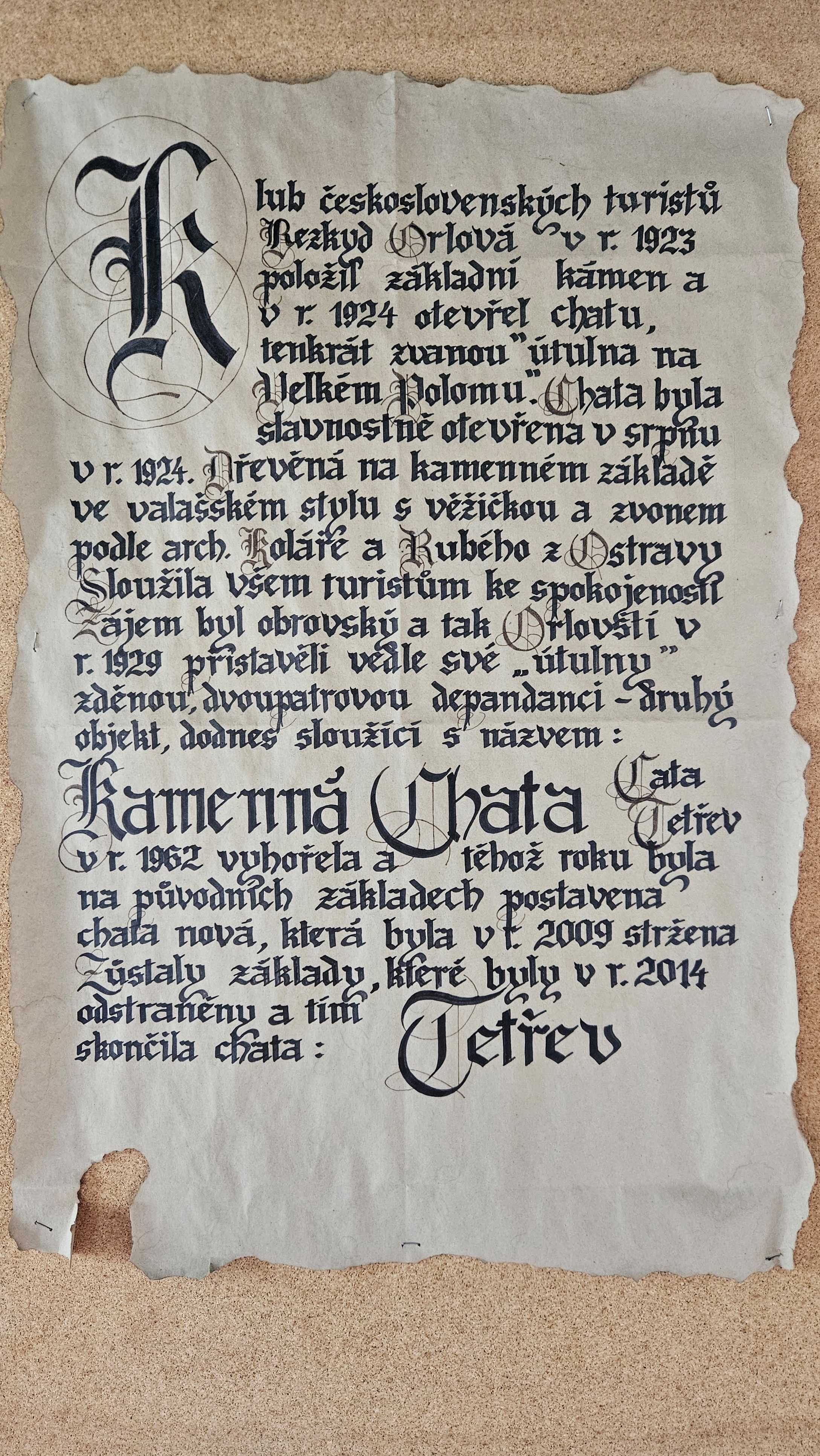 052_História Kamennej chaty (chaty Tetřev)