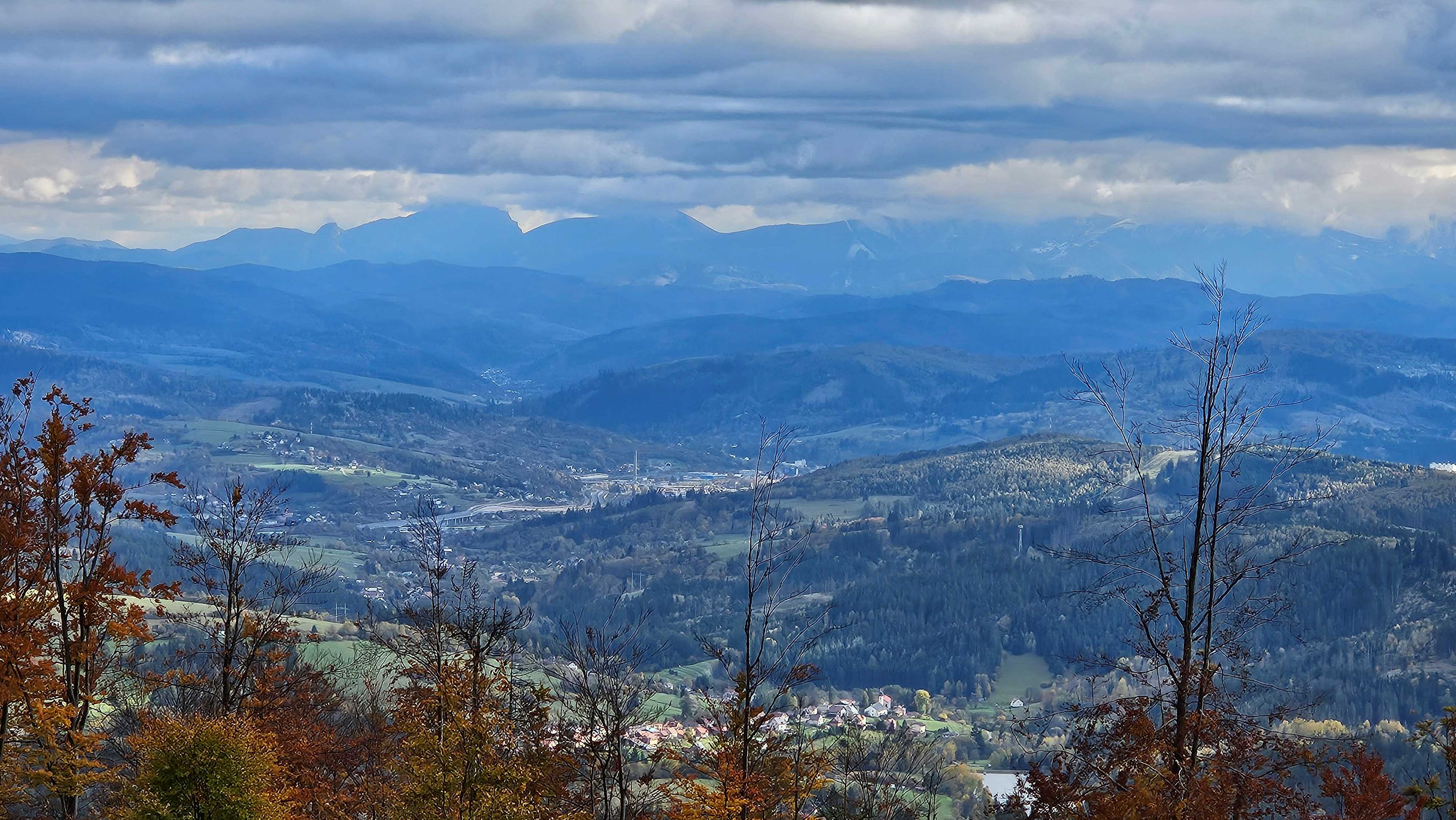 058_Výhľad z rozhľadne Tetřev - Malá Fatra